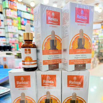 Relax Face Serum 30ml Vitamin C for Glowing skin and anti aging